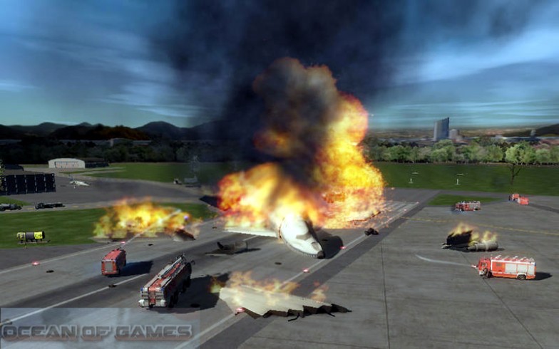 Airport Firefighter Simulator Features