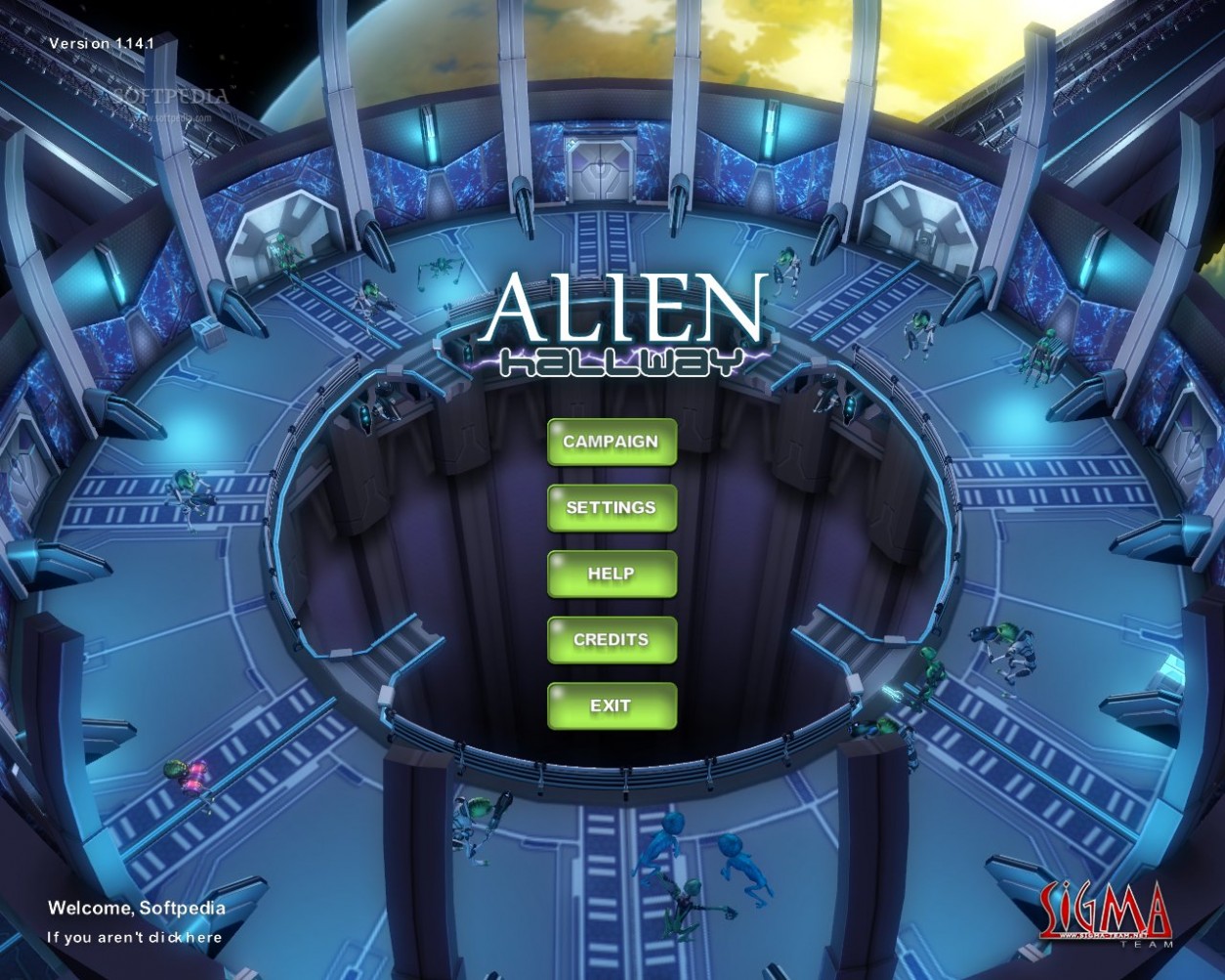 Alien Hallway free download