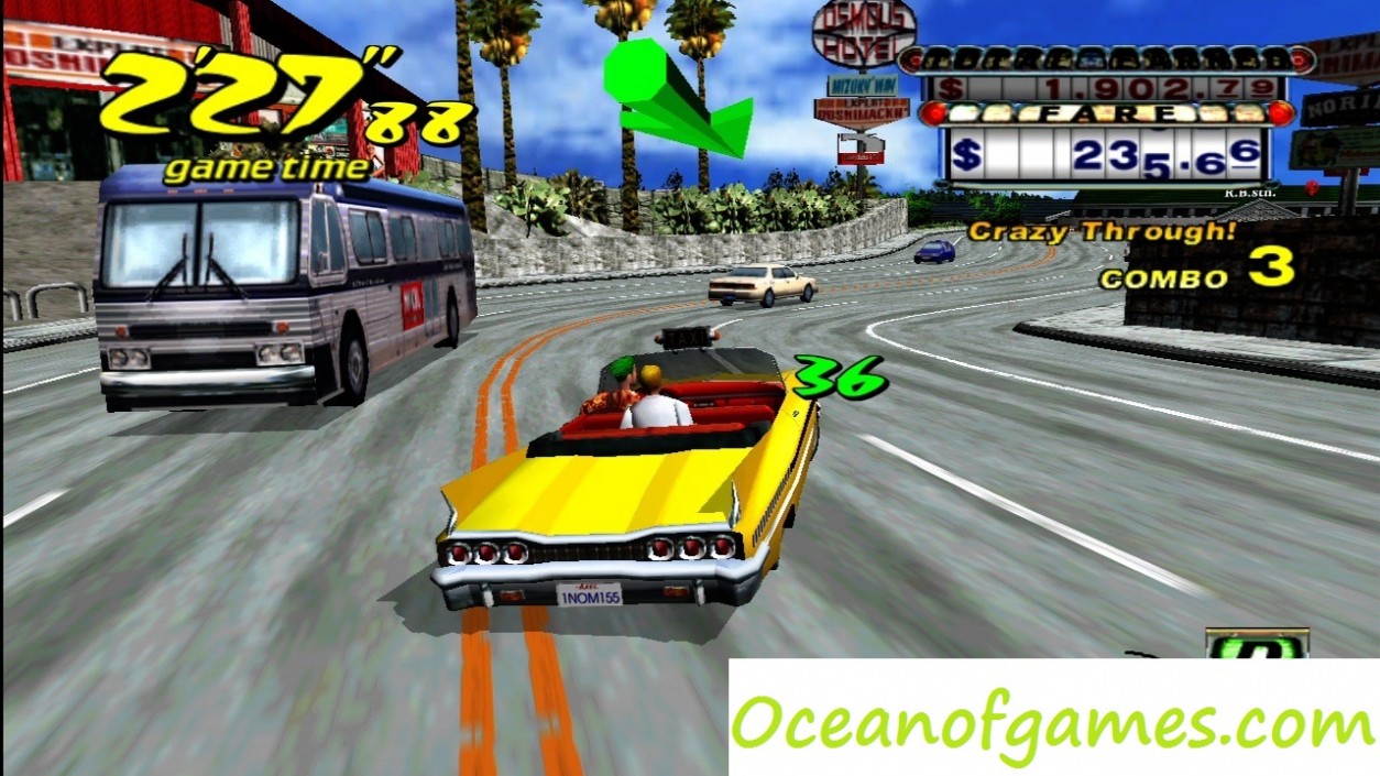 Crazy Taxi 3 Free Download - Ocean of Games