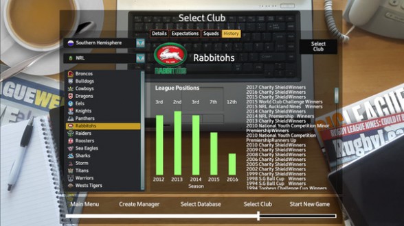 Rugby League Team Manager 2018 Free Download