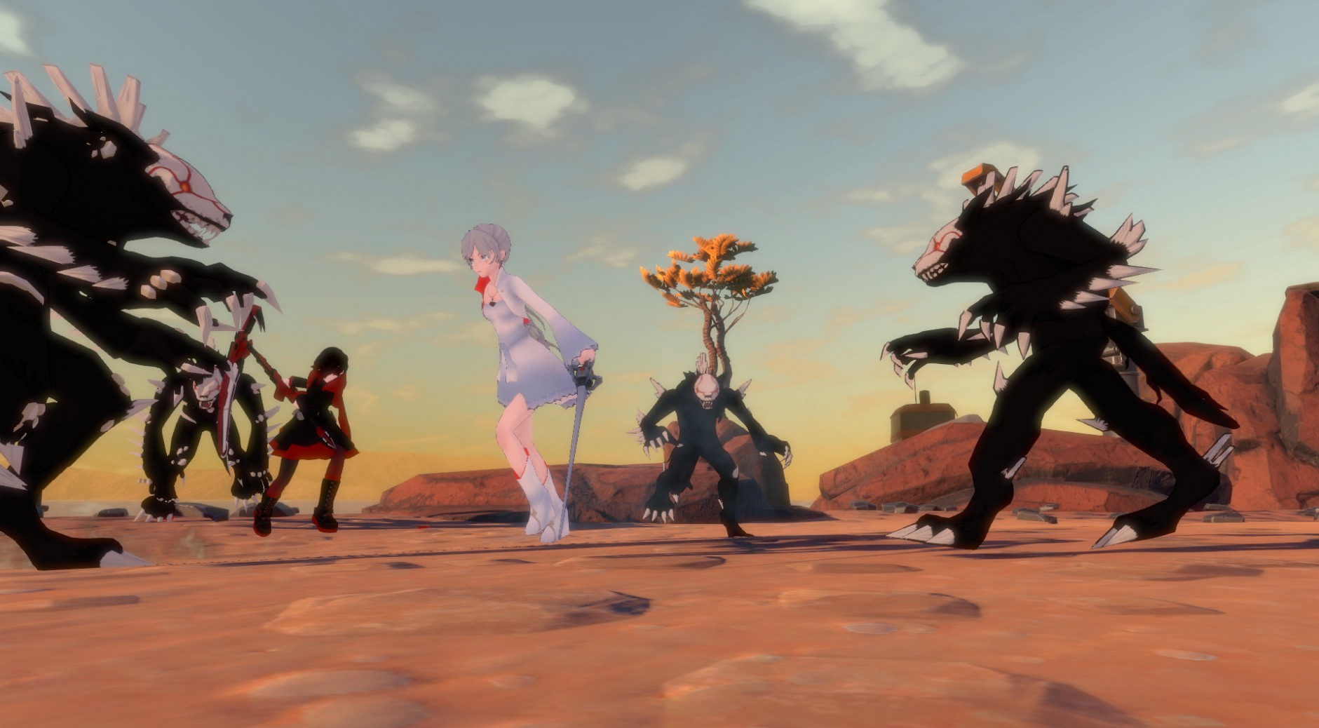 RWBY Grimm Eclipse Features