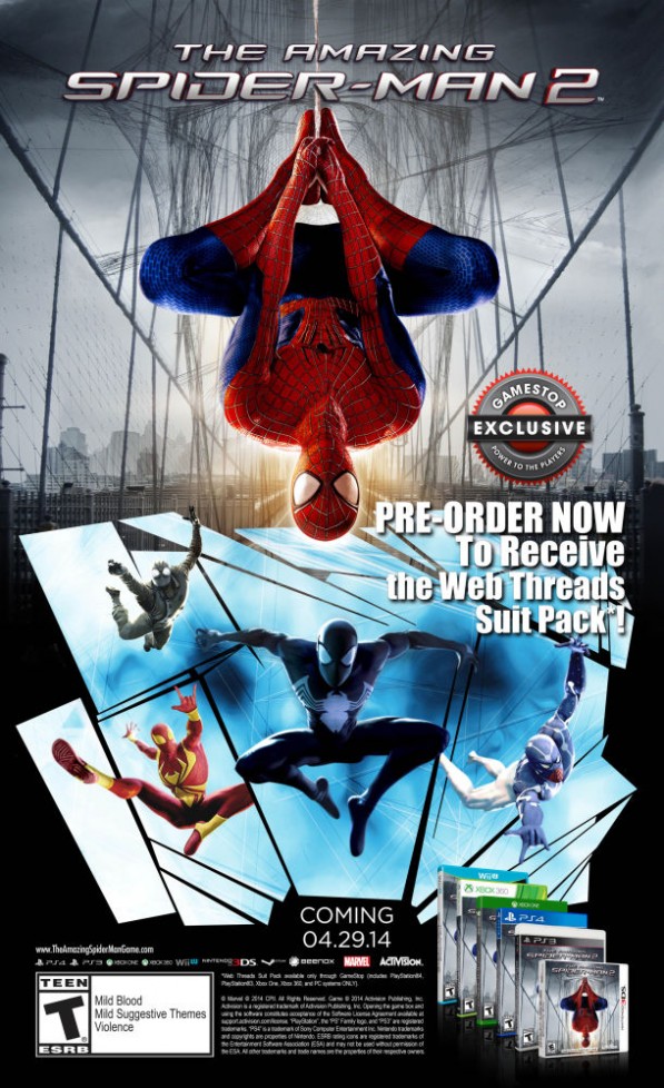 the amazing spider man 2 game free download pc