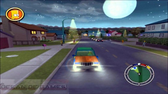 The Simpsons Hit and Run Features