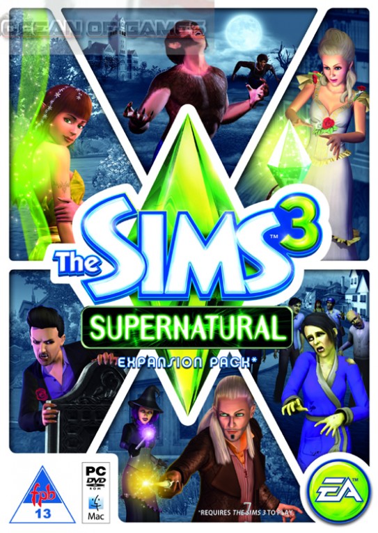 The Sims 3 Supernatural Free Download